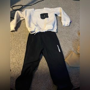 Boys Abercrombie pants and shirt set